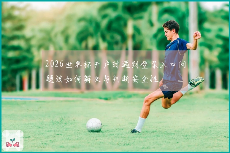 2026世界杯开户时遇到登录入口问题该如何解决与判断安全性