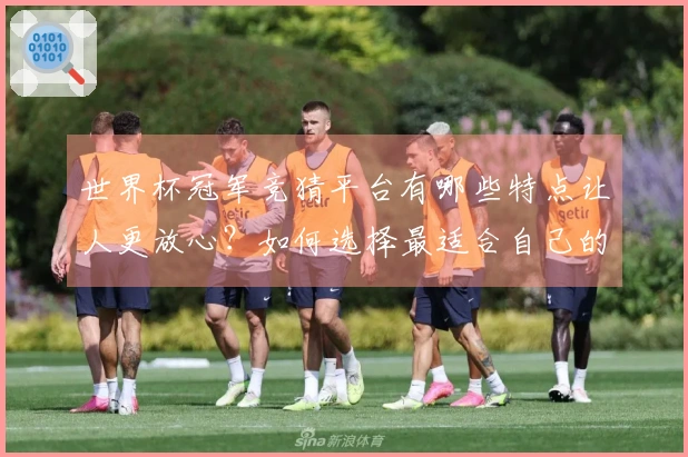 世界杯冠军竞猜平台有哪些特点让人更放心？如何选择最适合自己的平台？