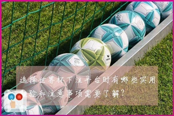 选择世界杯下注平台时有哪些实用经验和注意事项需要了解？