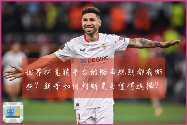 世界杯竞猜平台的赔率规则都有哪些？新手如何判断是否值得选择？
