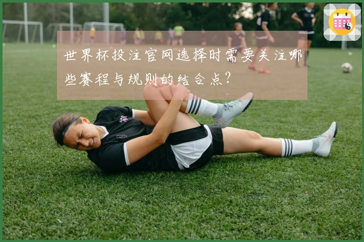世界杯投注官网选择时需要关注哪些赛程与规则的结合点?